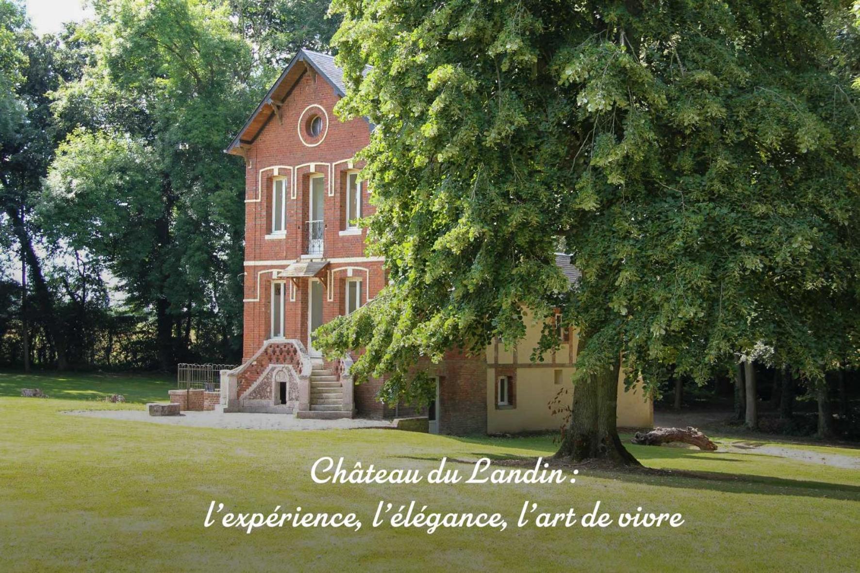 Chateau Du Landin - Bains Nordiques Le Landin Екстериор снимка